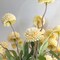 Fake Flowers, 10 Bundles Artificial Fake Flowers Ideal (Yellow) 3"D x 3"W x 15"H